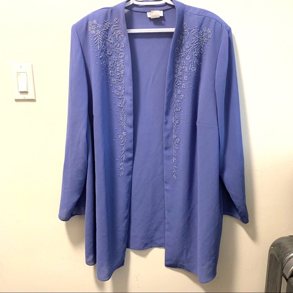 Dress Savvy New York chiffon Jacket 18W - Picture 1 of 2